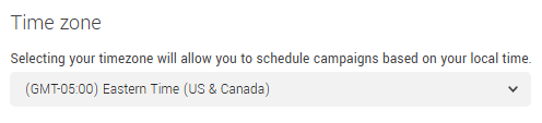 Time zone